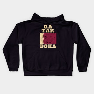 Flag of Qatar Kids Hoodie